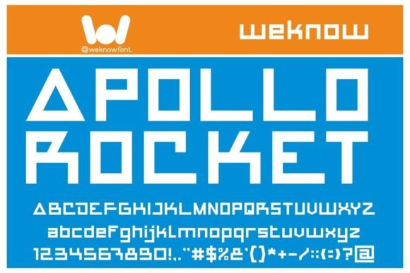Apollo Rocket Font: A Maker's Secret Weapon