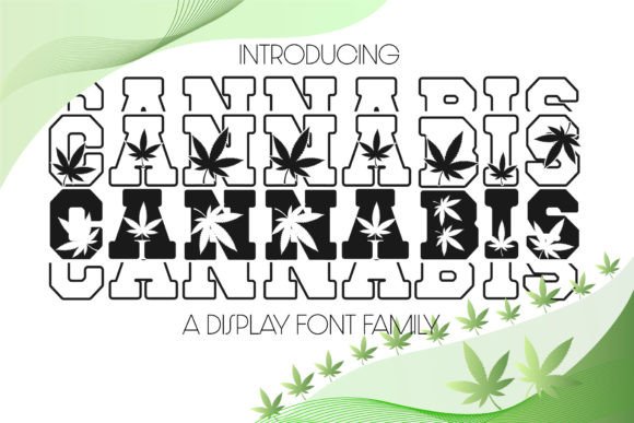 Cannabis: A Display Font for Editorial Atmosphere