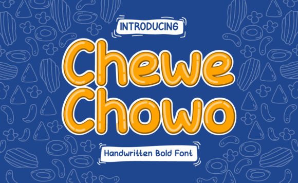 Chewe Chowo: The Cute Display Font for Modern Web Projects