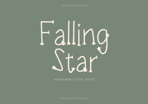Falling Star Font: A Marketing Campaign's Secret Weapon