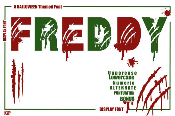 Freddy Font: A Spooky, Dramatic Branding Tool for Creative Businesses