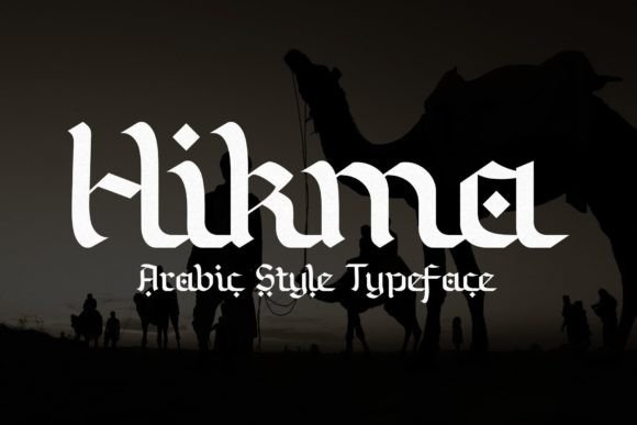 Hikma: A Display Font with Quiet Authority