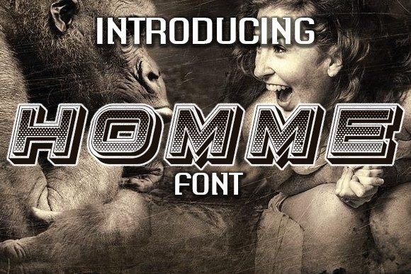 Homme: A Font for Defining Editorial Moments