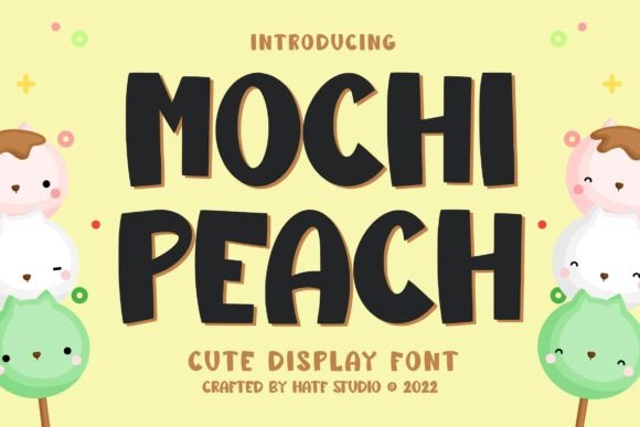 Mochi Peach: The Craft-Friendly Font for Your Creative Projects