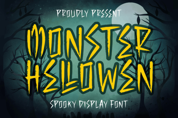 Monster Hellowen: A Creative Font for Maker Projects