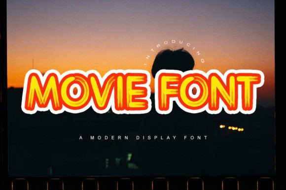 Movie: A Font That Captures Cinematic Boldness