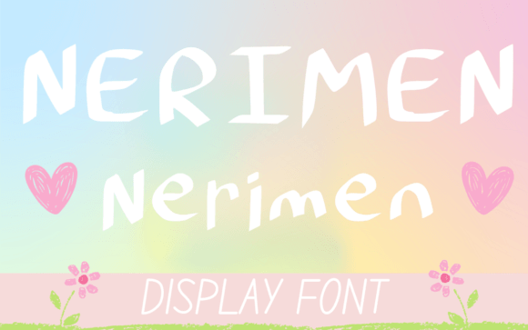 Nerimen: The Natural Display Font for Engaging Digital Campaigns