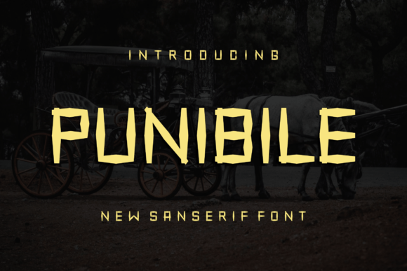 Punibile: A Modern Display Font for Your Craft Projects