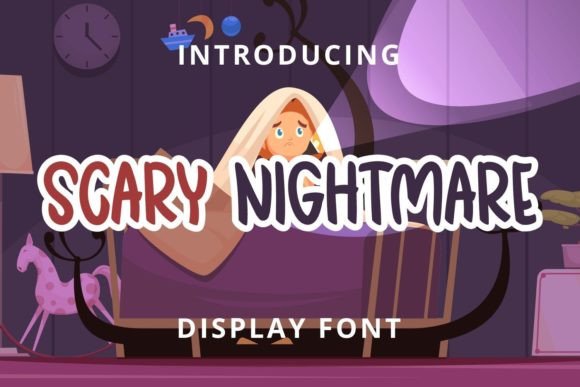 Scary Nightmare: A Friendly Display Font for Bold Campaigns