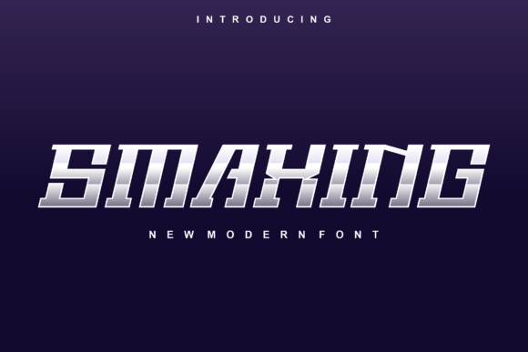 Smaxing: A Bold Display Font for Campaign Designers