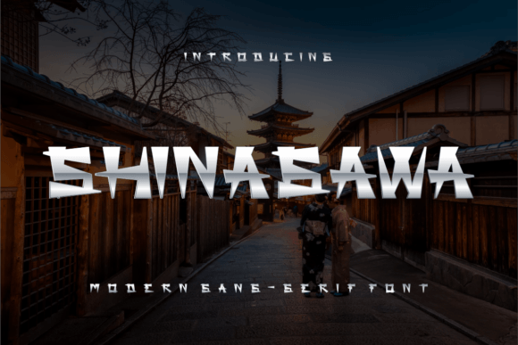 The Shinagawa Font: A Bold Statement for Your Web Projects