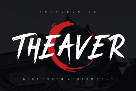Theaver: A Bold Display Font Built for Modern Marketing