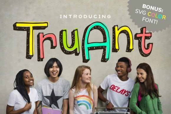 Truant: A Font for Branding with Character