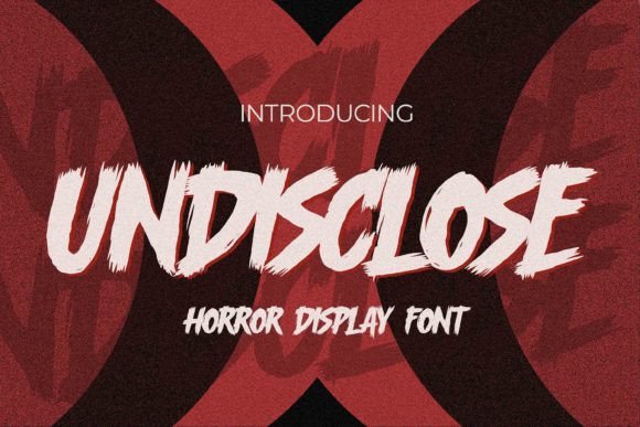 Undisclose: A Bold Display Font for Digital Branding